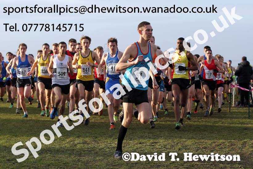 Senior mens Northern Cross Country  Championships, Pontefract. Photo: David T. Hewitson/Sports for All Pics